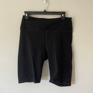 Fabletics Powerhold Black Biker Shorts